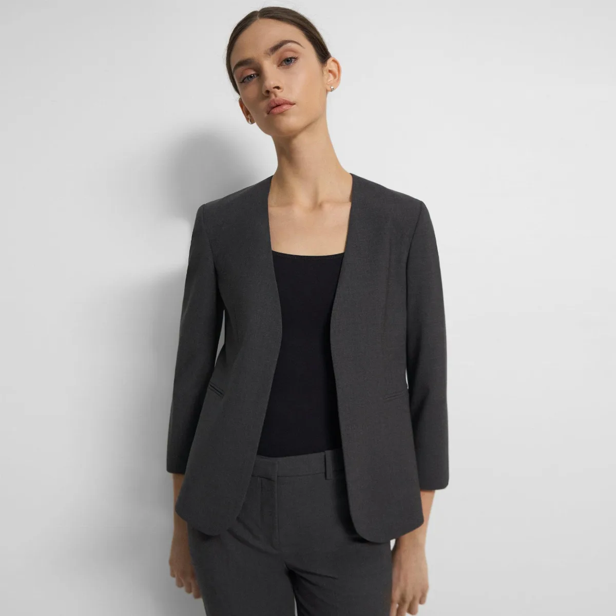 Lindrayia Blazer in Good Wool by Theory