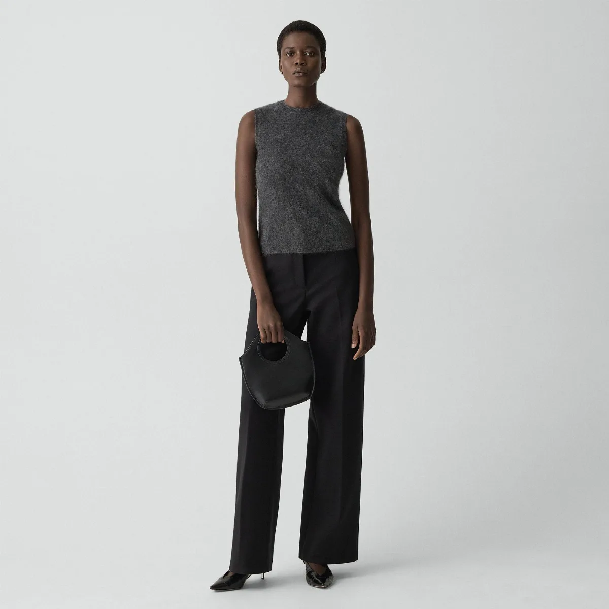 Classic Straight Pant in Knit Ponte by Theory