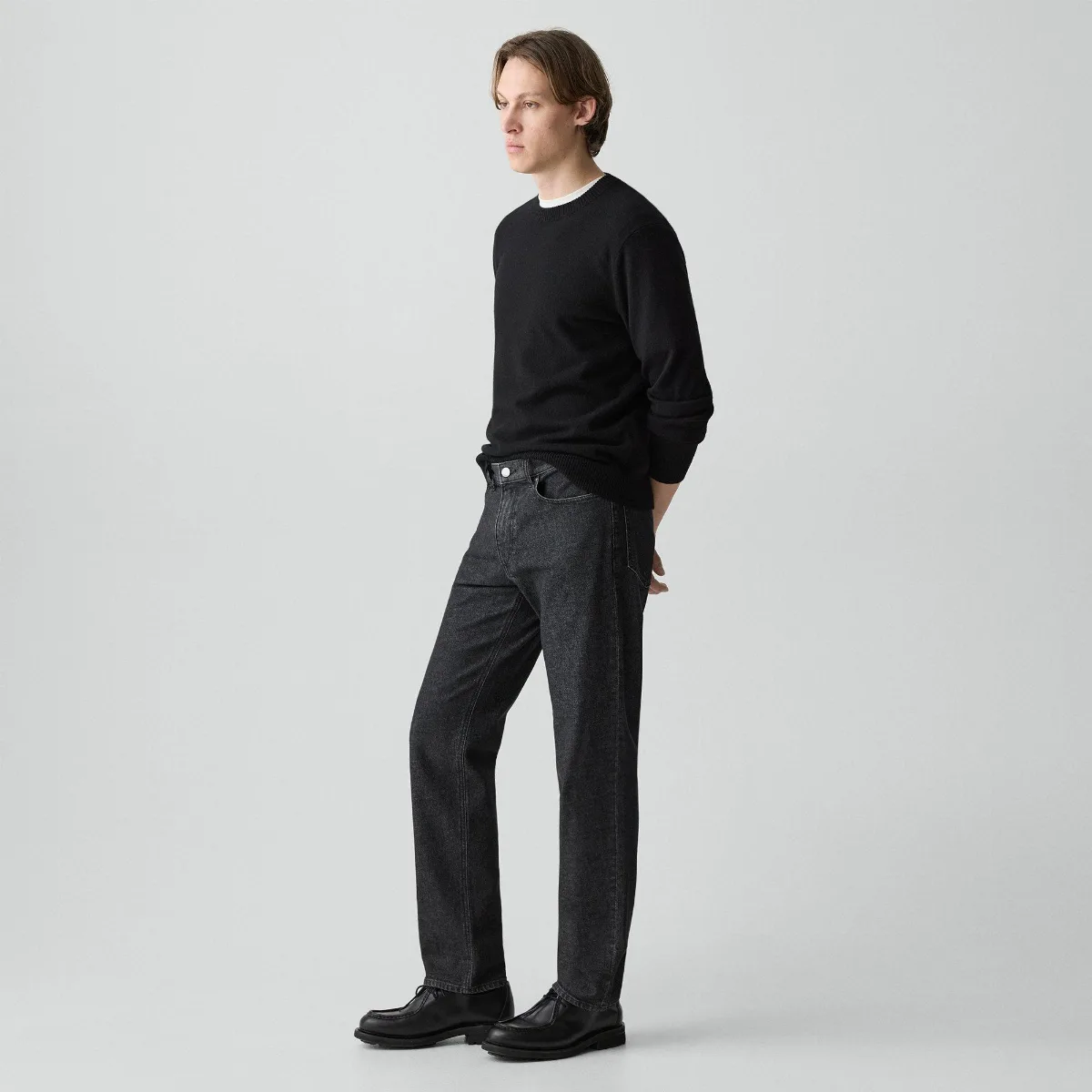 Standard Jean in Dark Denim by Theory