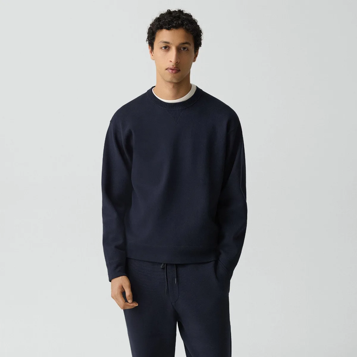 Sweatshirt in Light Bilen by Theory