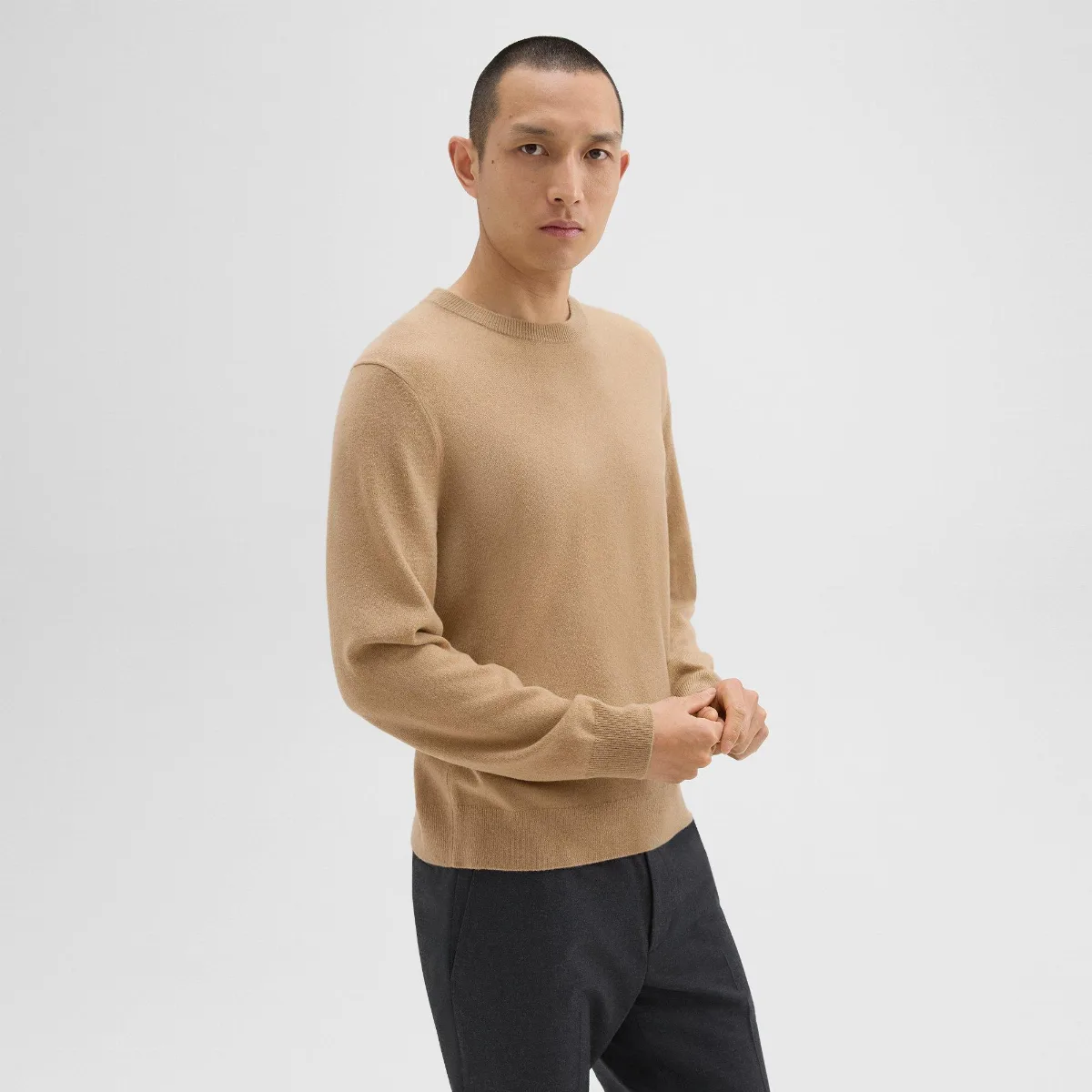Hilles Crewneck Sweater in Cashmere by Theory
