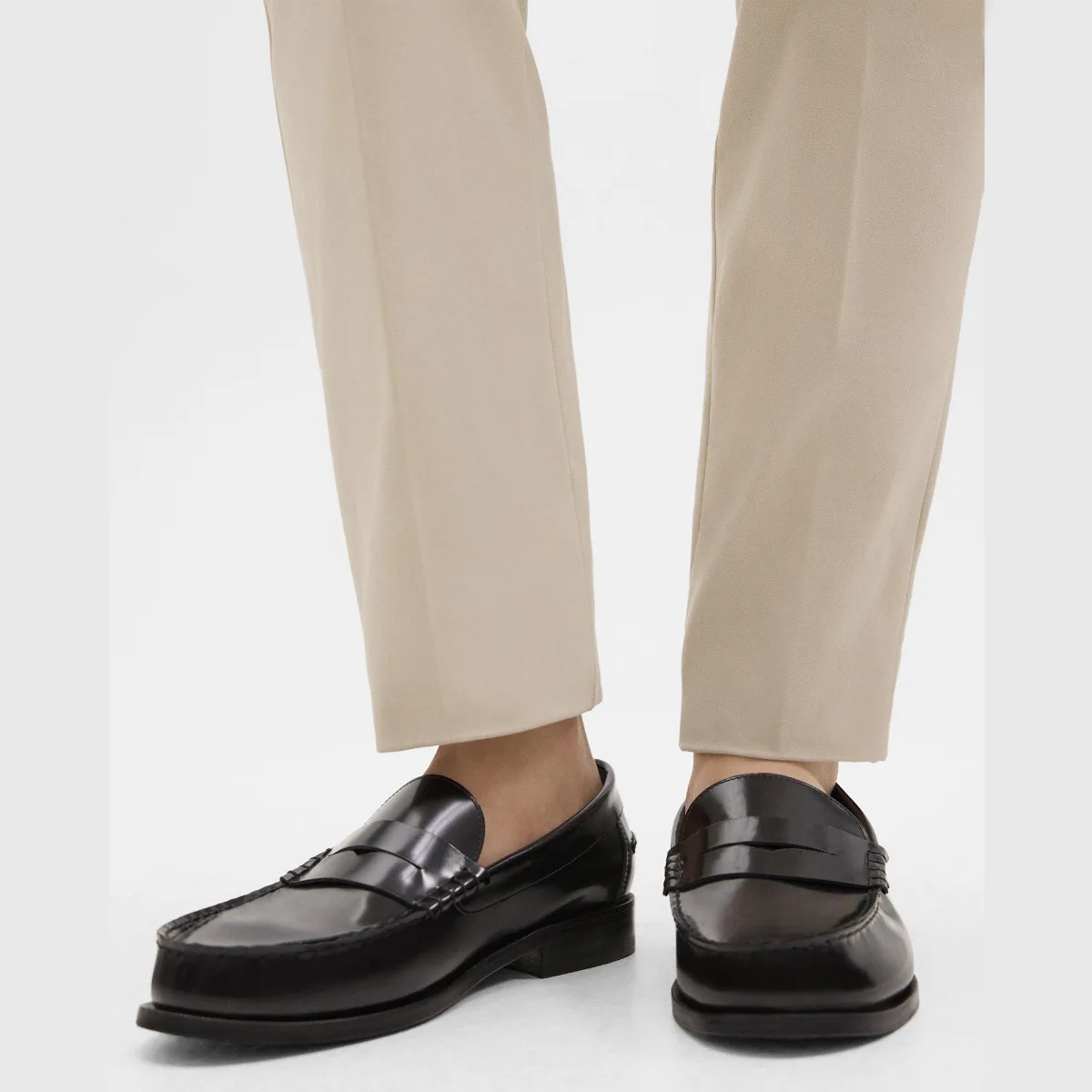 City Loafer in Leather by Theory