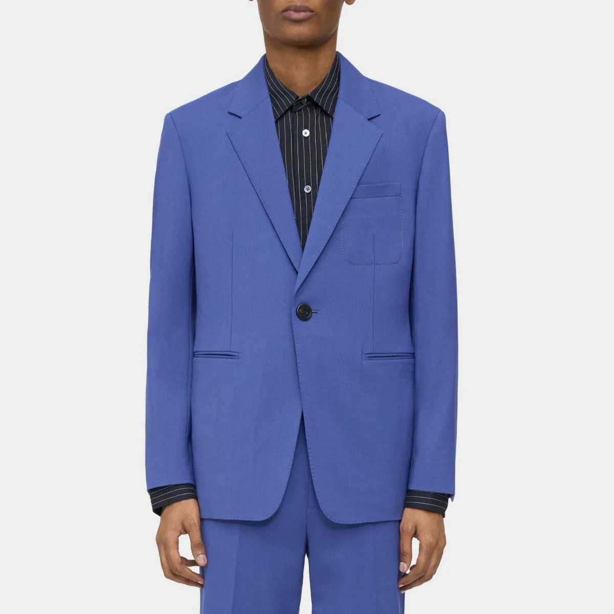 Wool Gabardine Blazer