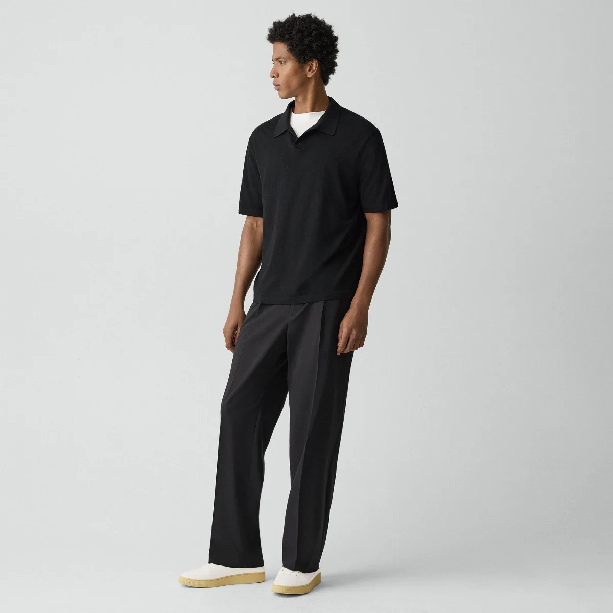 Sneaker in Leather by Theory