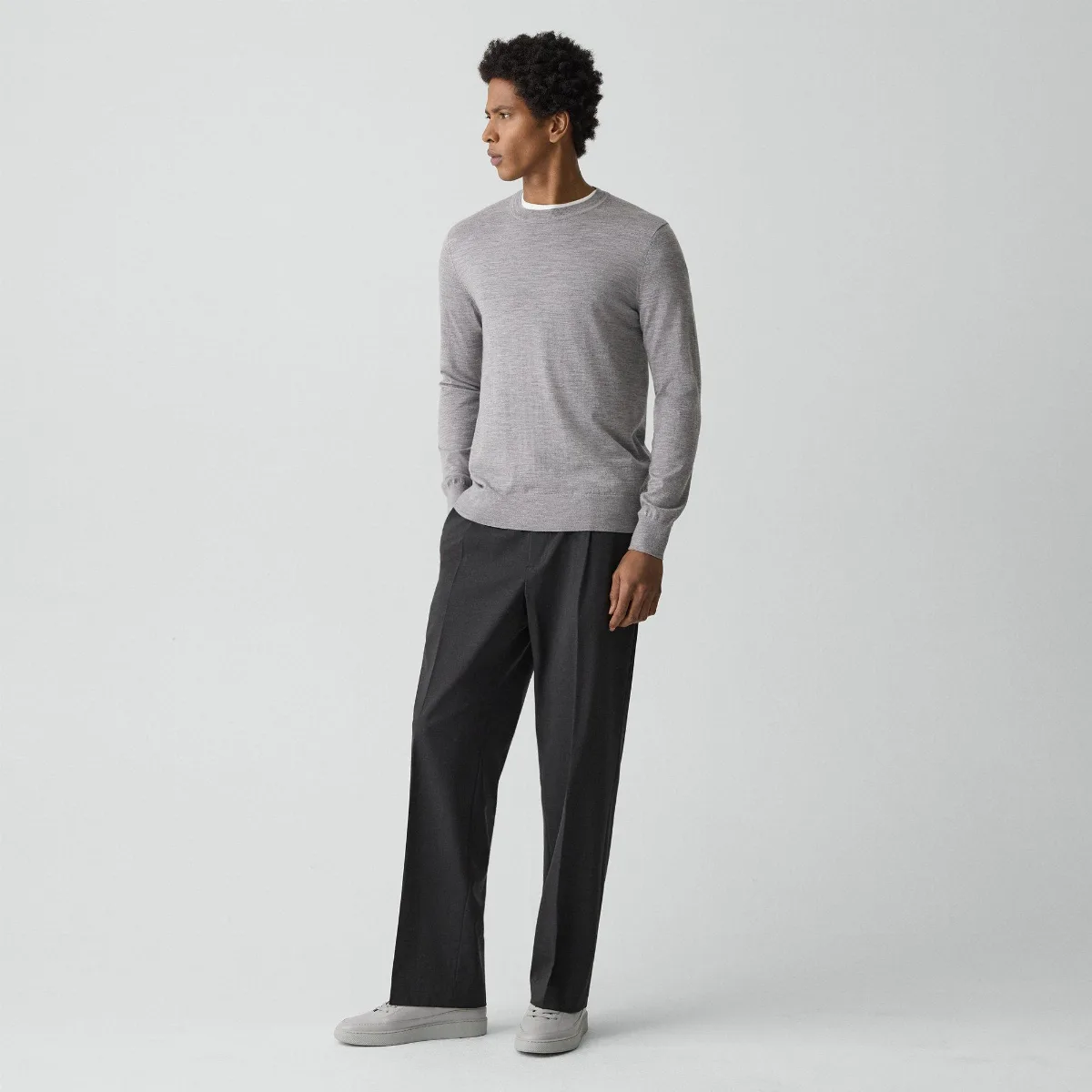 Sneaker in Leather by Theory