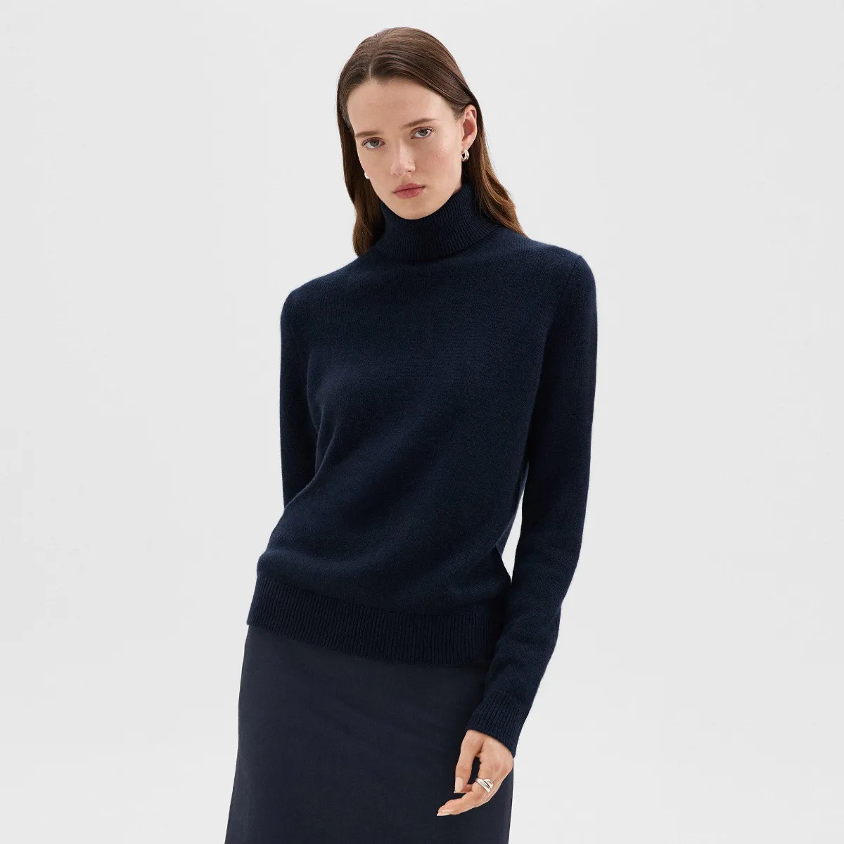 Turtleneck Sweater in Cashmere by Theory