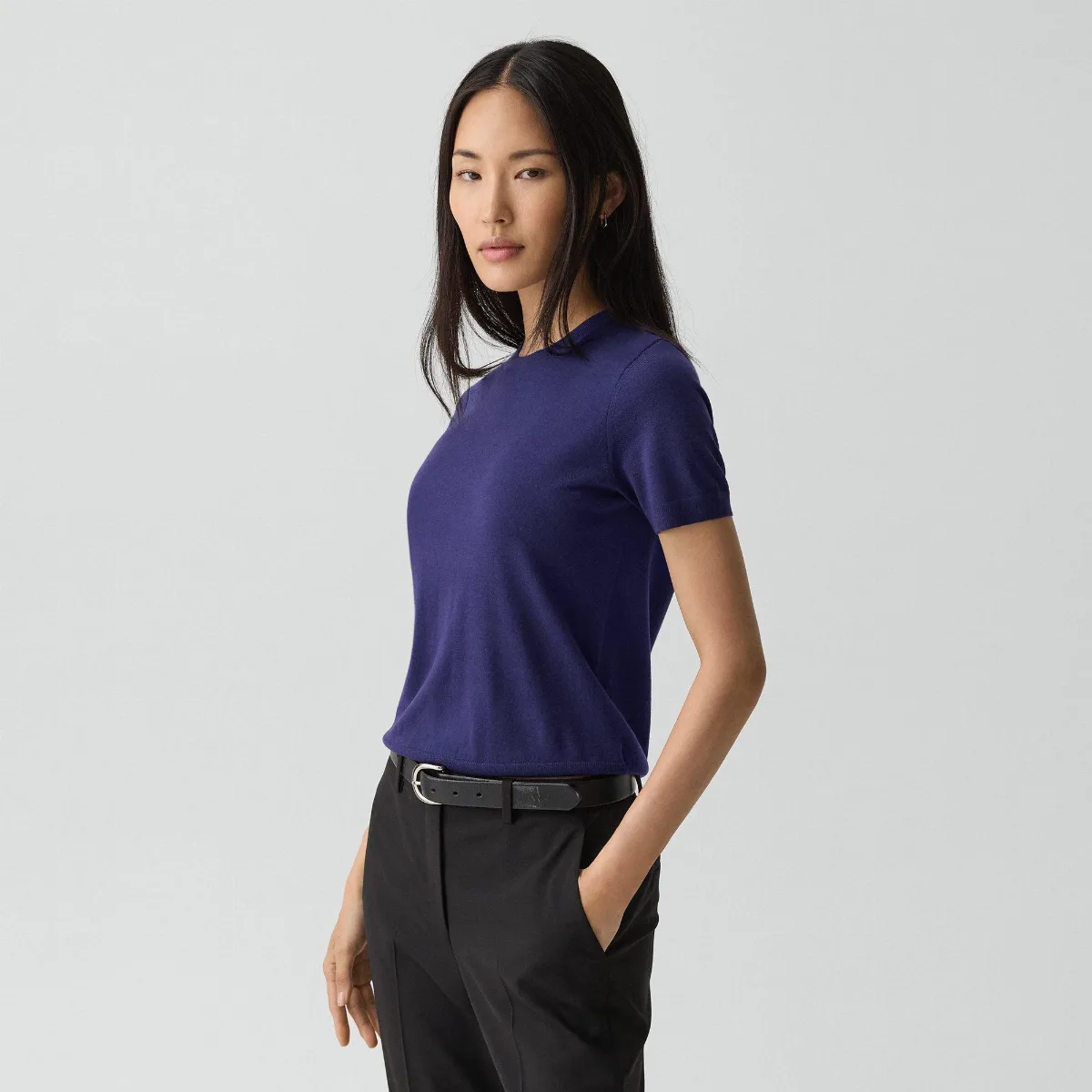 Sweater Tee in Regal Wool by Theory