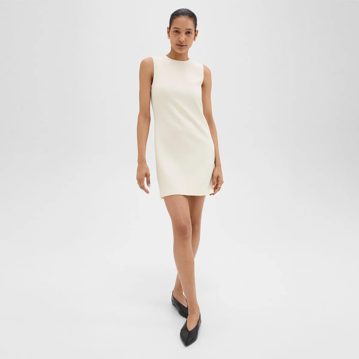 Shift Dress in Admiral Crepe by Theory