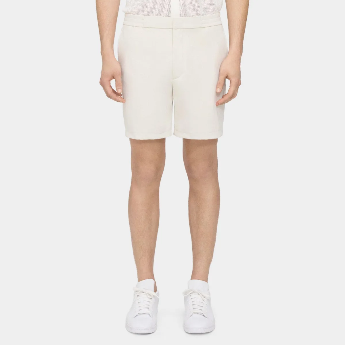 Tapered Drawstring Short in Performance Knit by Theory