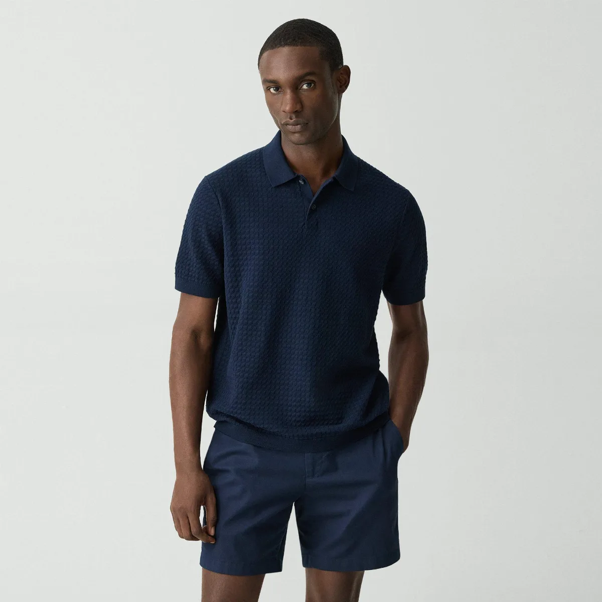 Damian Polo Shirt in Cotton by Theory