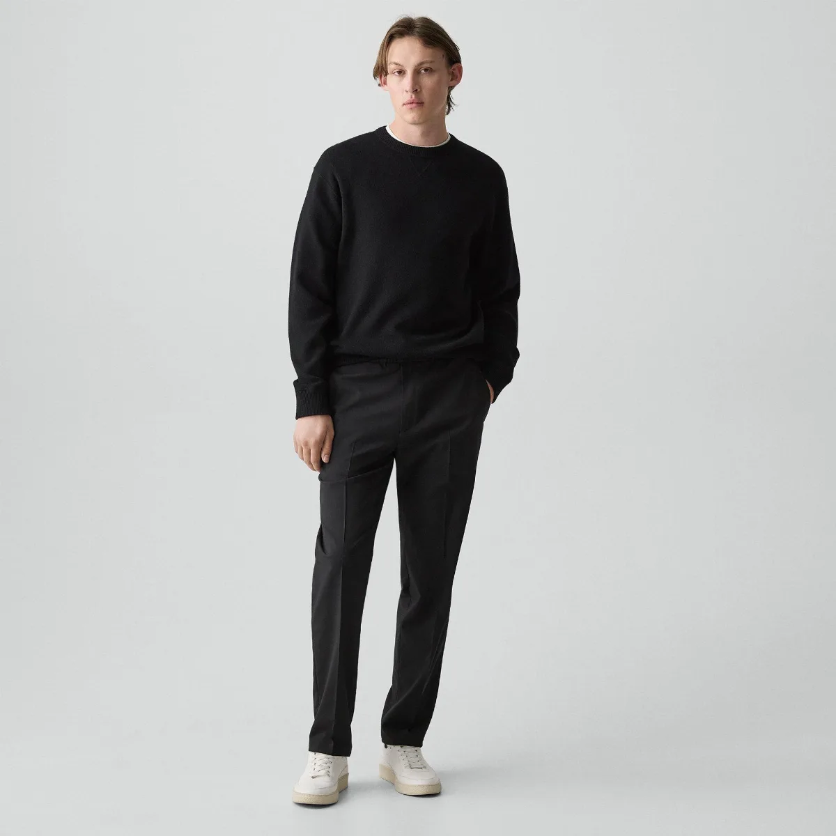 Standard Drawstring Pant in Motion Wool