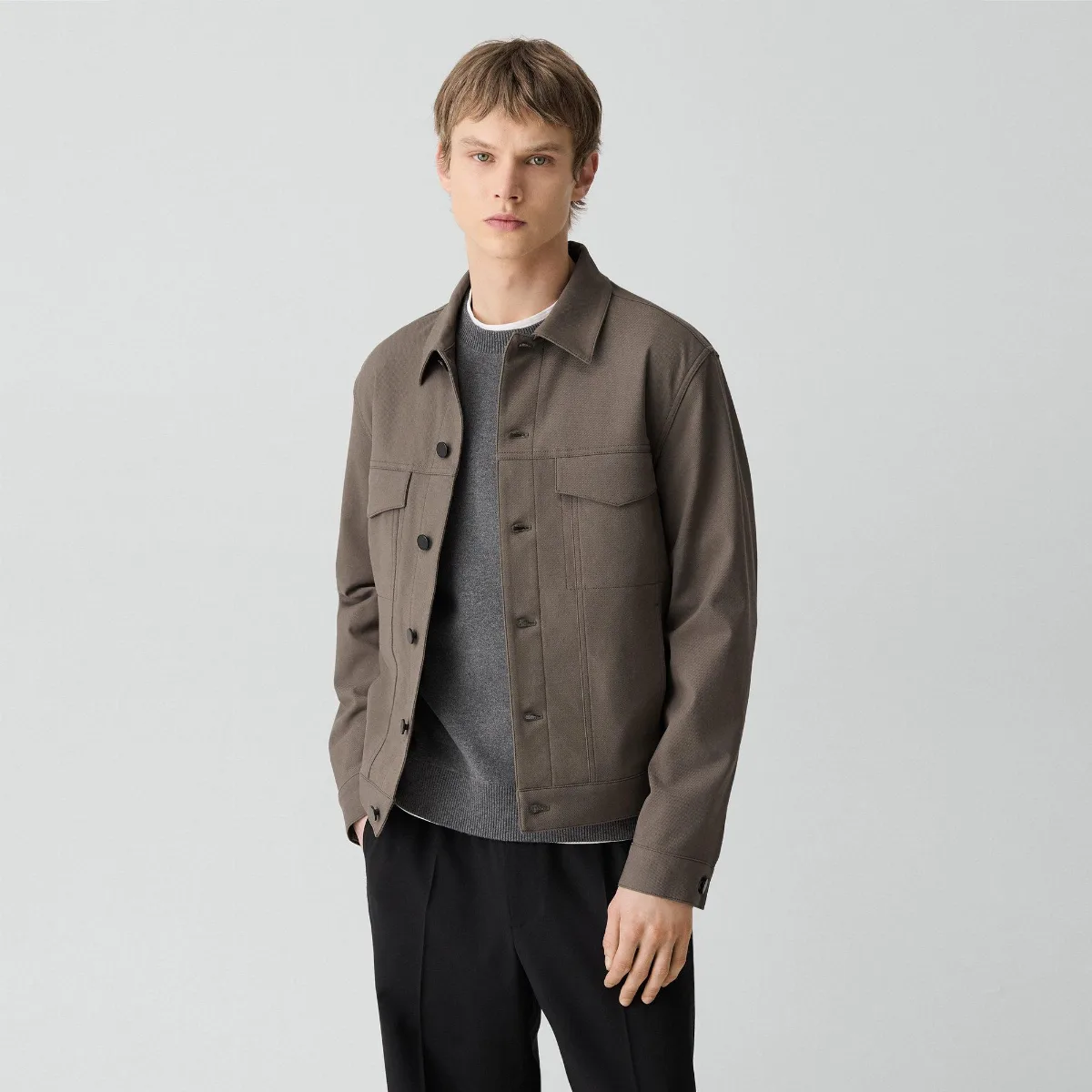 River Trucker Jacket in Neoteric Twill