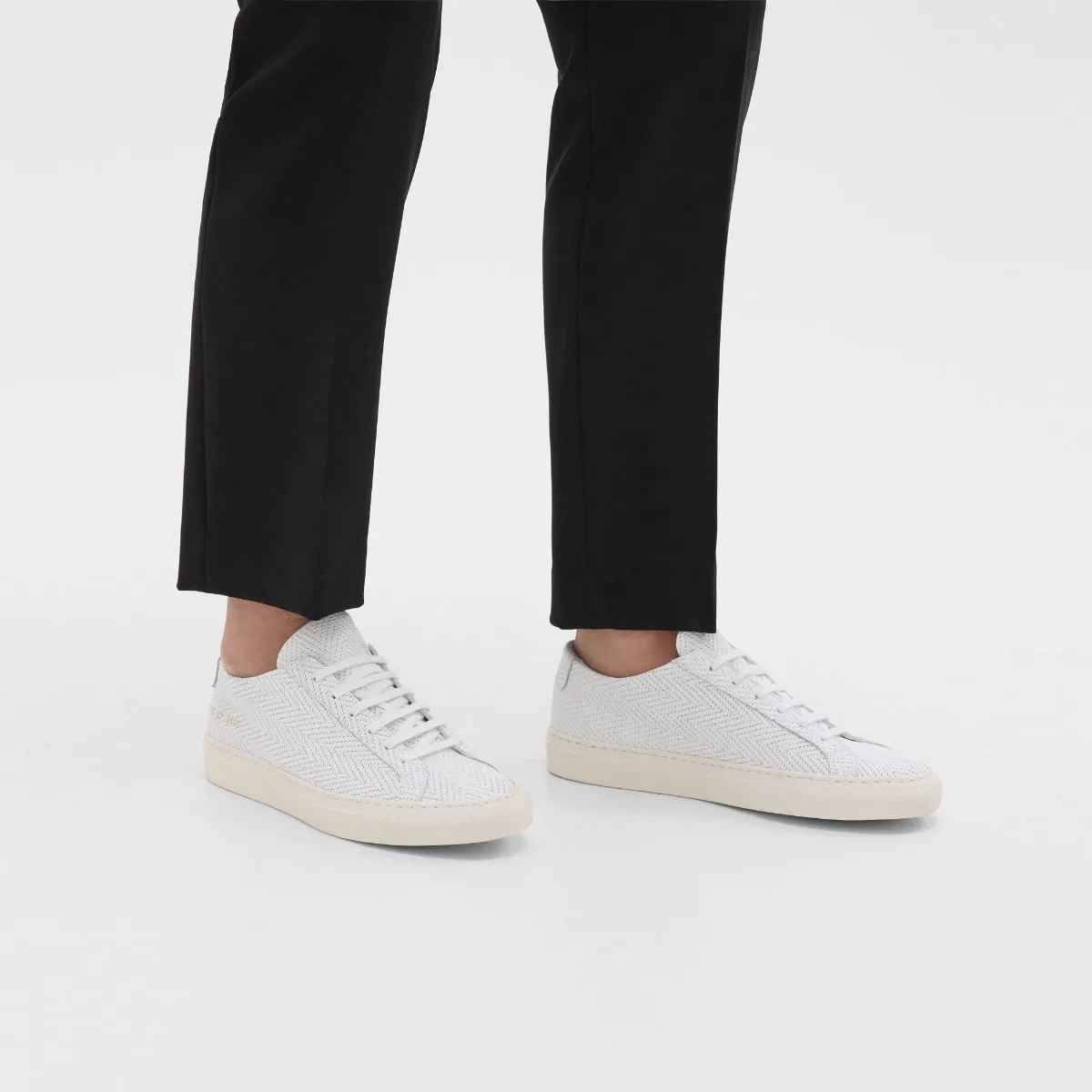 Common Projects Original Achilles Basket Weave Sneakers by Theory