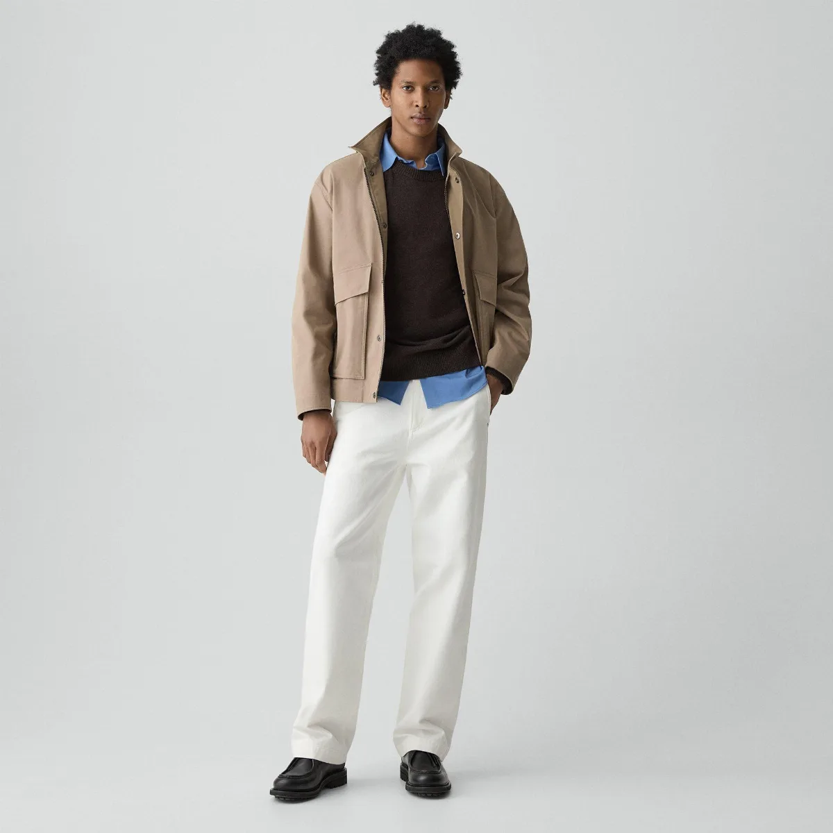 Worker Jean in Denim by Theory