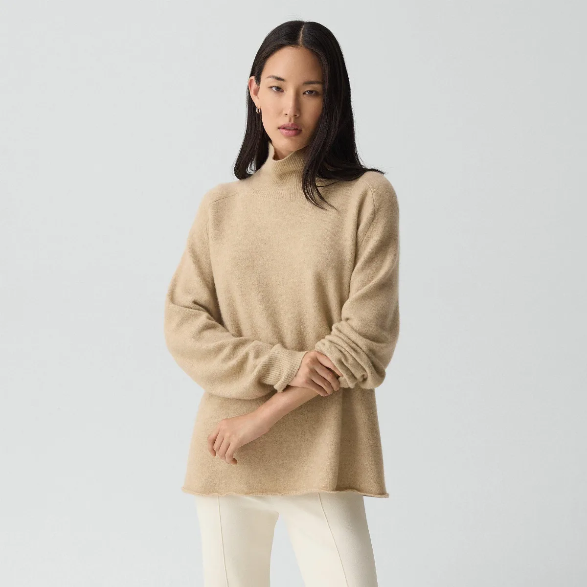 Turtleneck Sweater in Astor Wool by Theory
