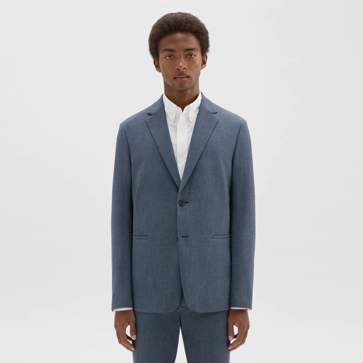 Clinton Blazer in Printed Precision Ponte by Theory