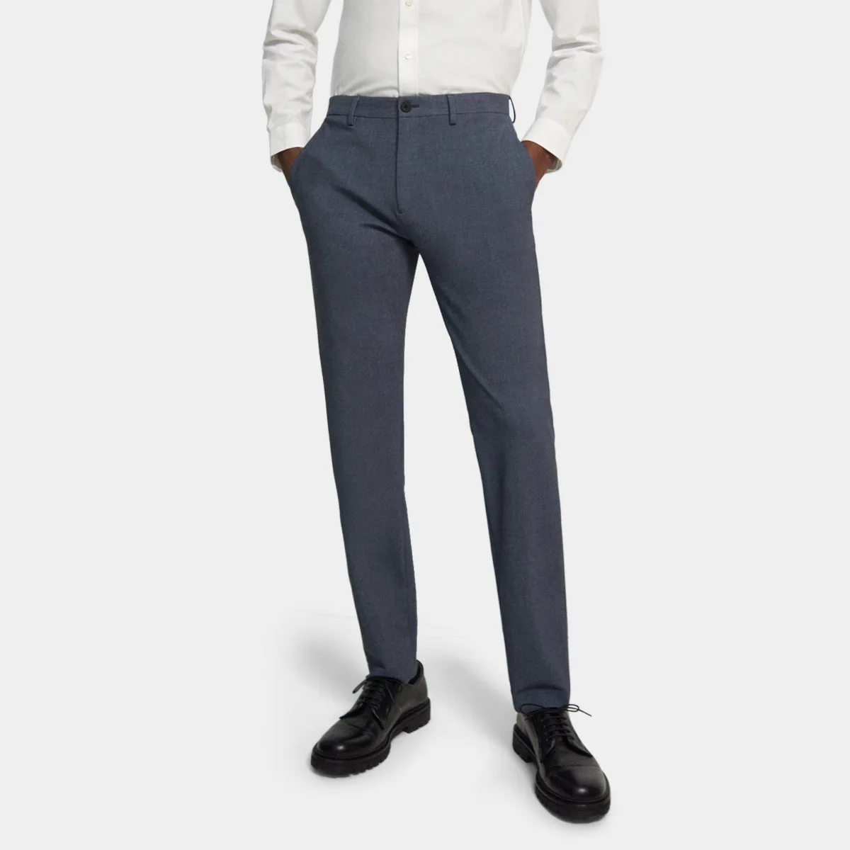 Zaine Pant in Printed Precision Ponte by Theory