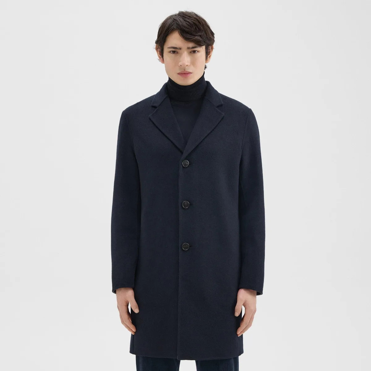 Almec Coat in Double-Face Wool-Cashmere by Theory