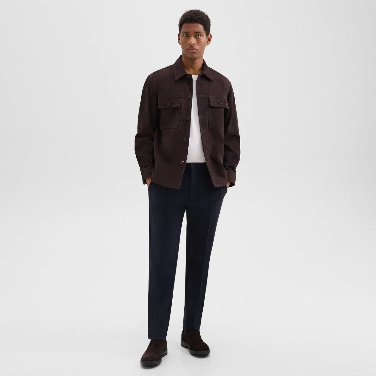 Chelsea Boots in Suede by Theory