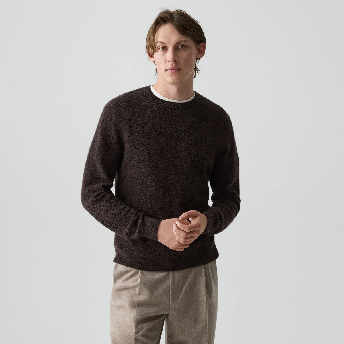 Crewneck Sweater in Cashmere by Theory