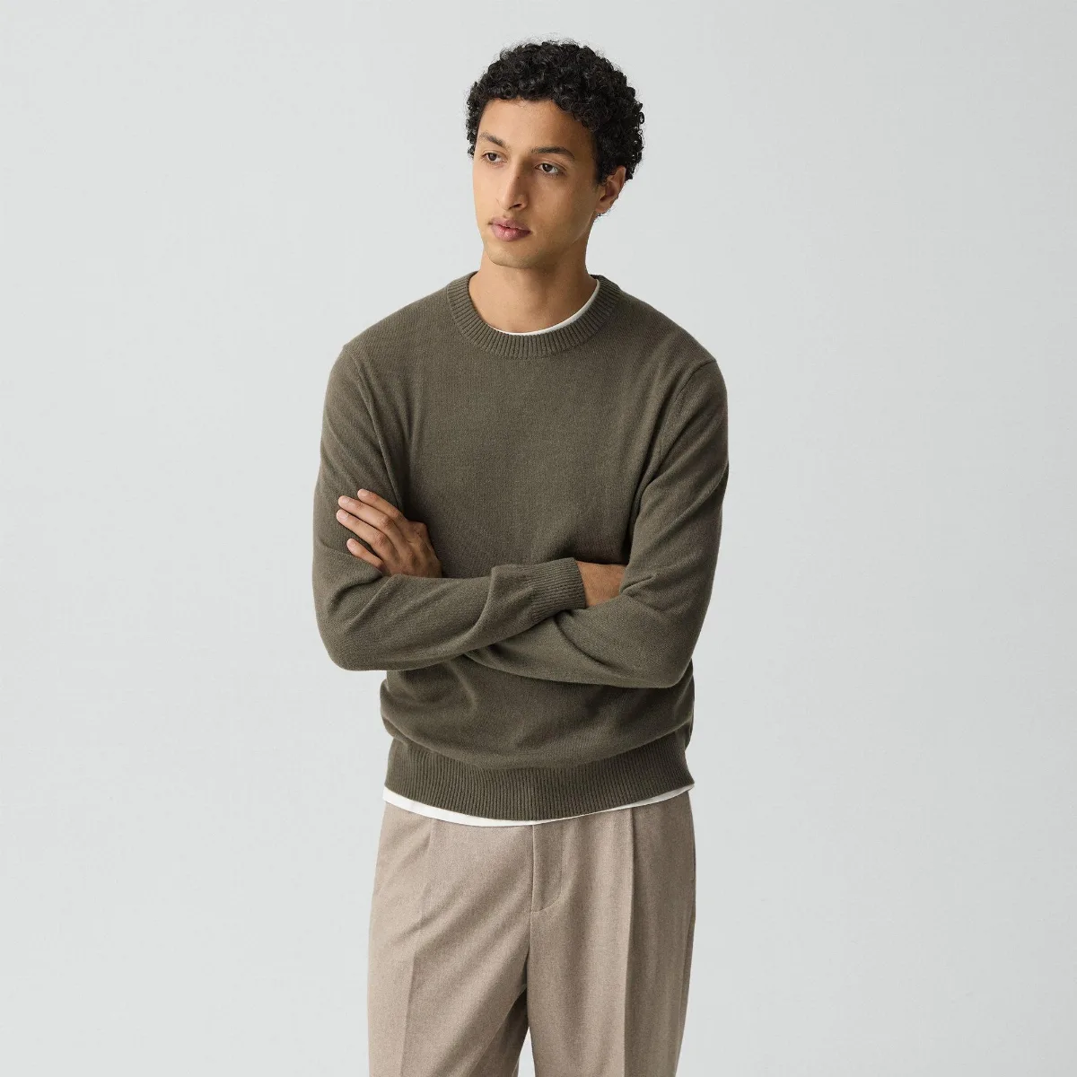Hilles Crewneck Sweater in Cashmere