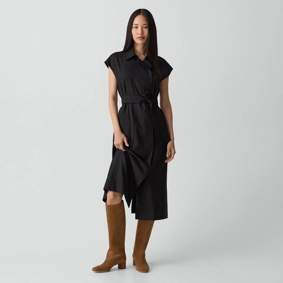 Tall Boot in Suede by Theory