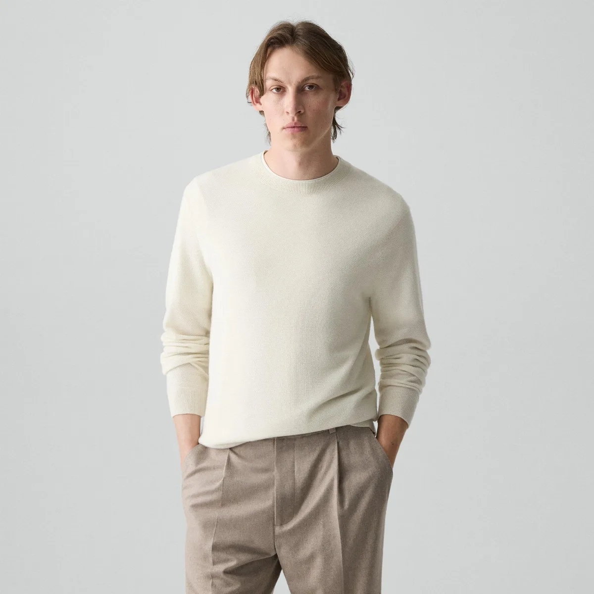 Crewneck Sweater in Cashmere
