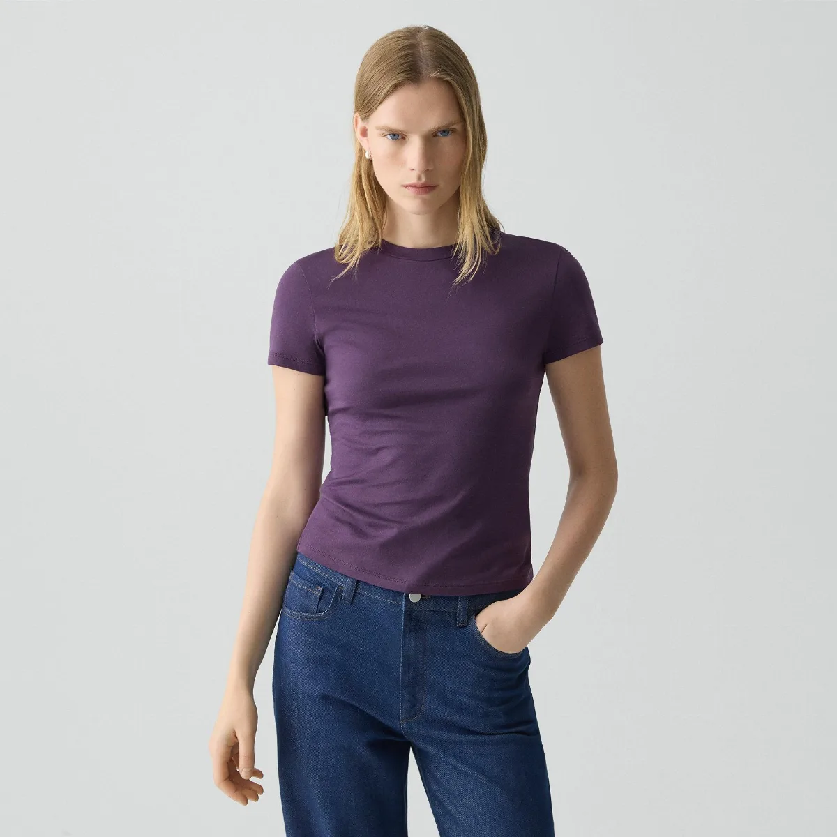 Tiny Tee in Organic Cotton by Theory