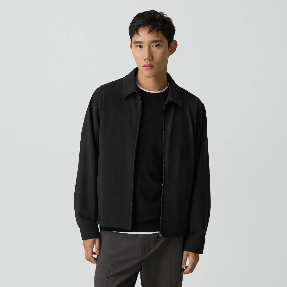 Blouson Jacket in Precision Ponte
