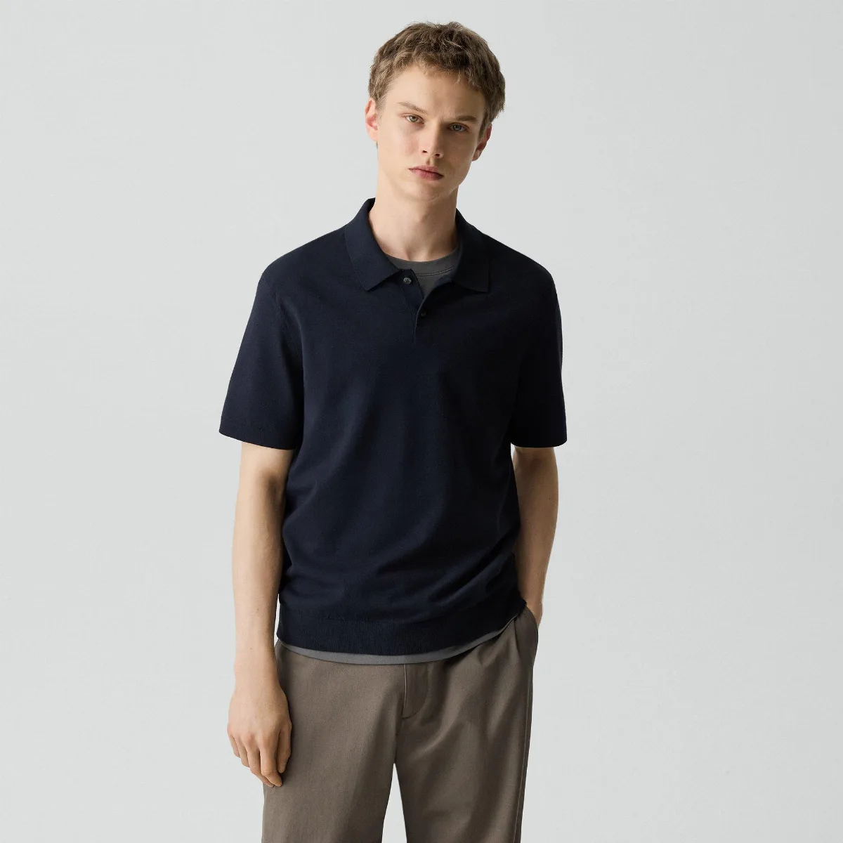 Soris Polo Shirt in Light Bilen