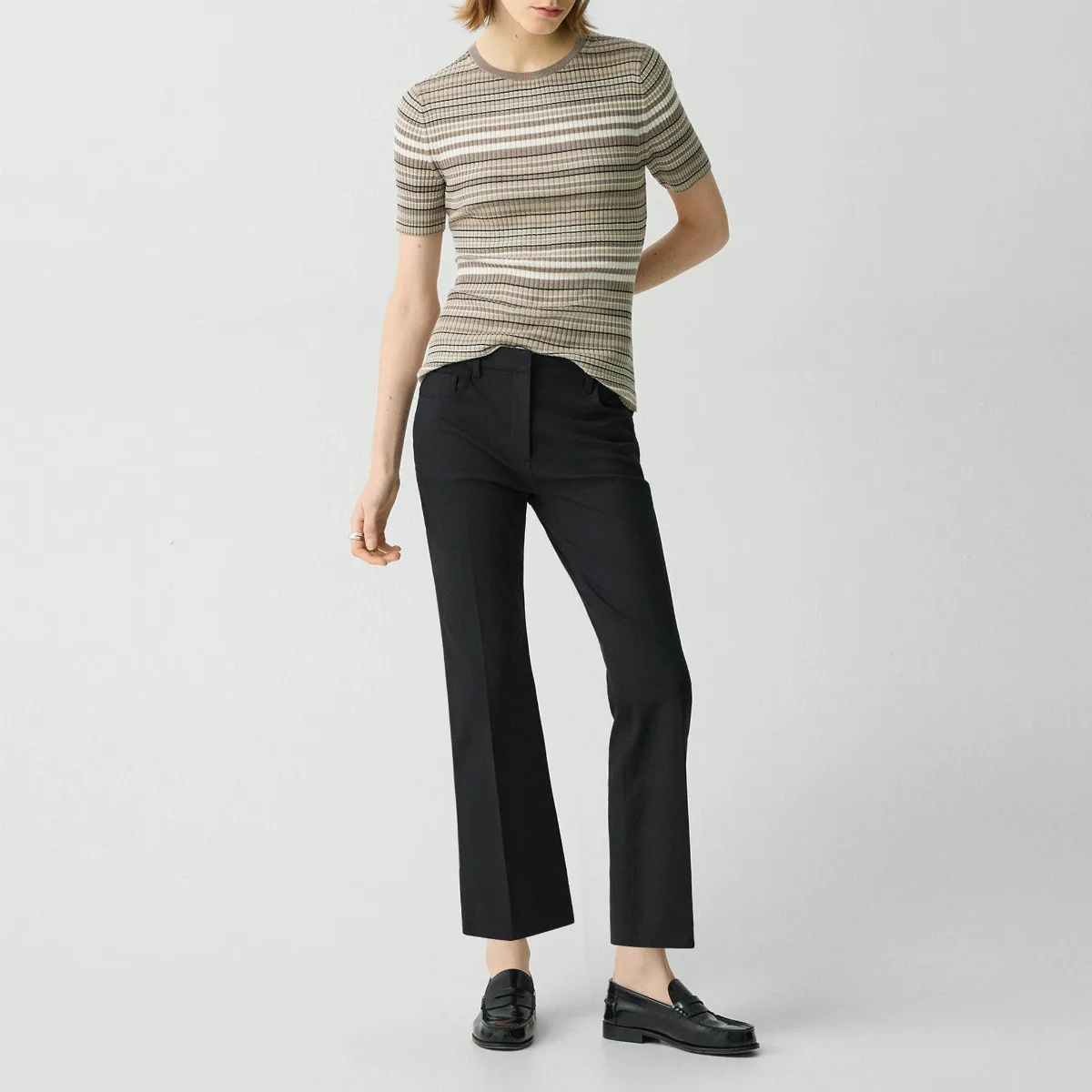 5-Pocket Kick Pant in Stretch Cotton by Theory