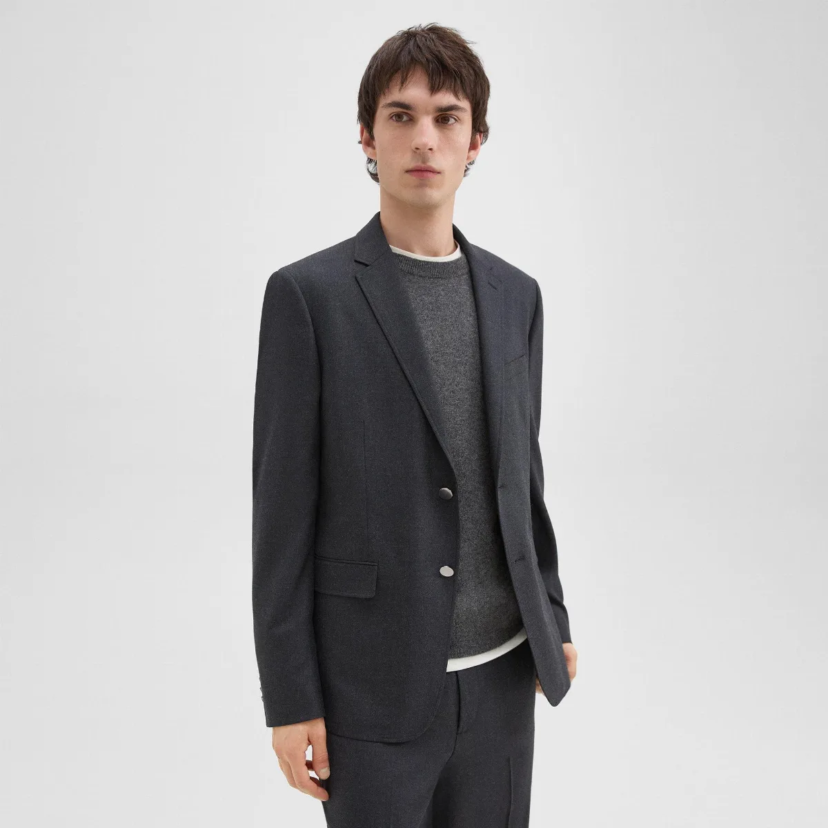 Nostrand Blazer in Stretch Flannel