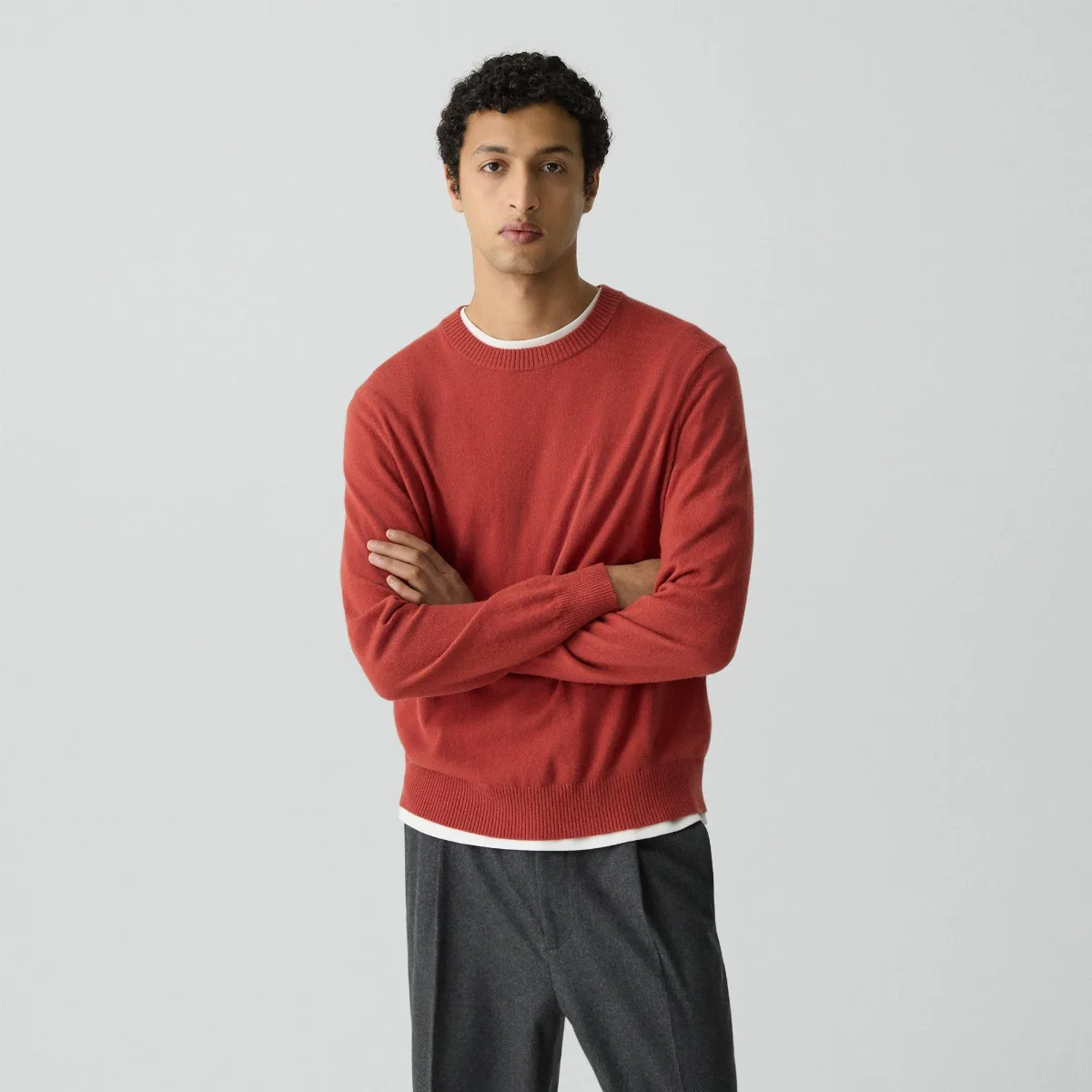 Hilles Crewneck Sweater in Cashmere by Theory