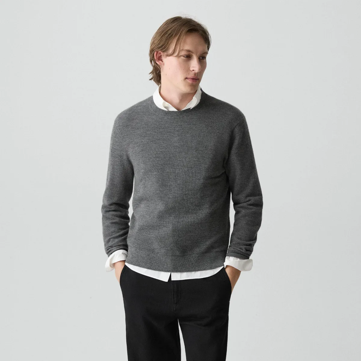 Crewneck Sweater in Cashmere by Theory