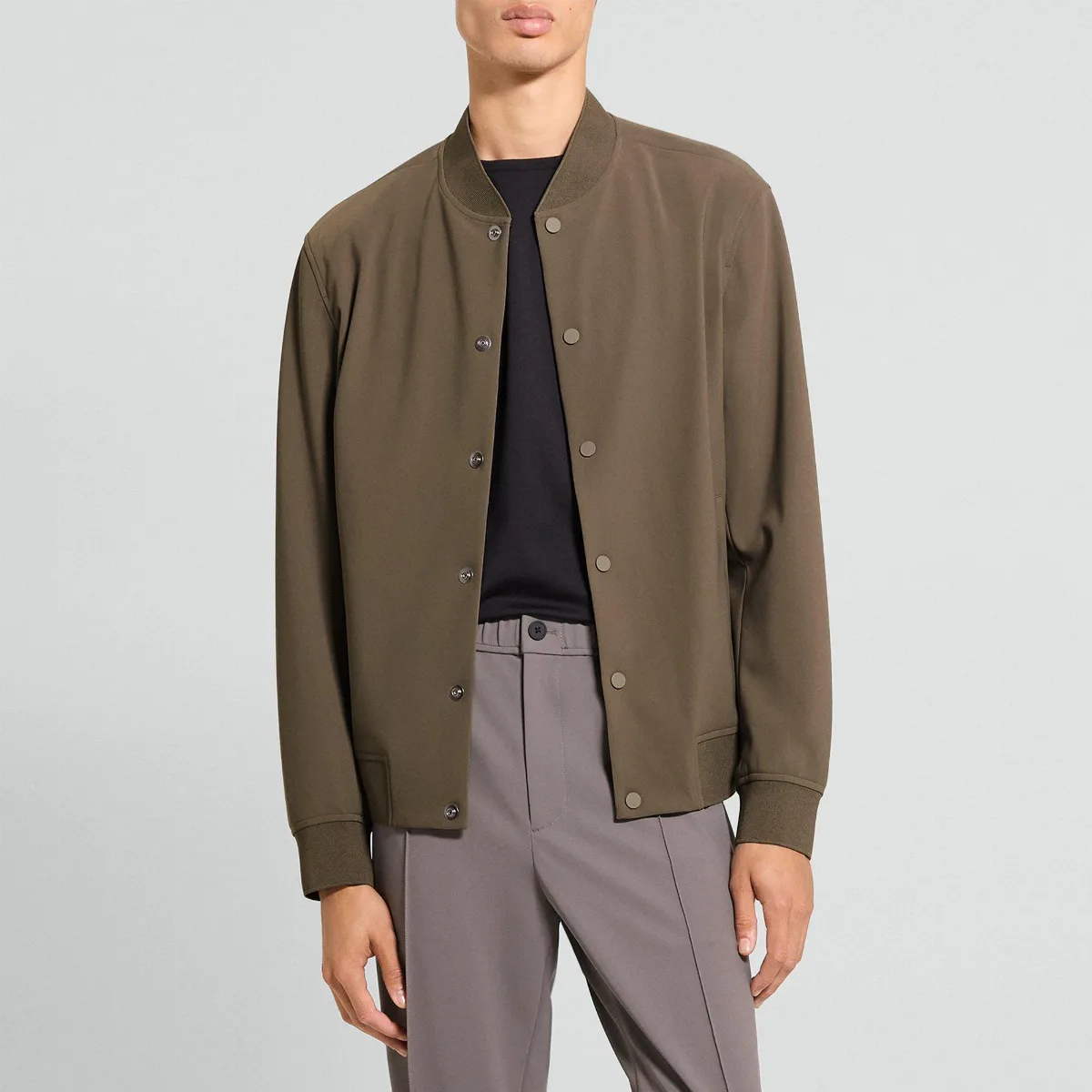 Murphy Bomber Jacket in Precision Ponte by Theory