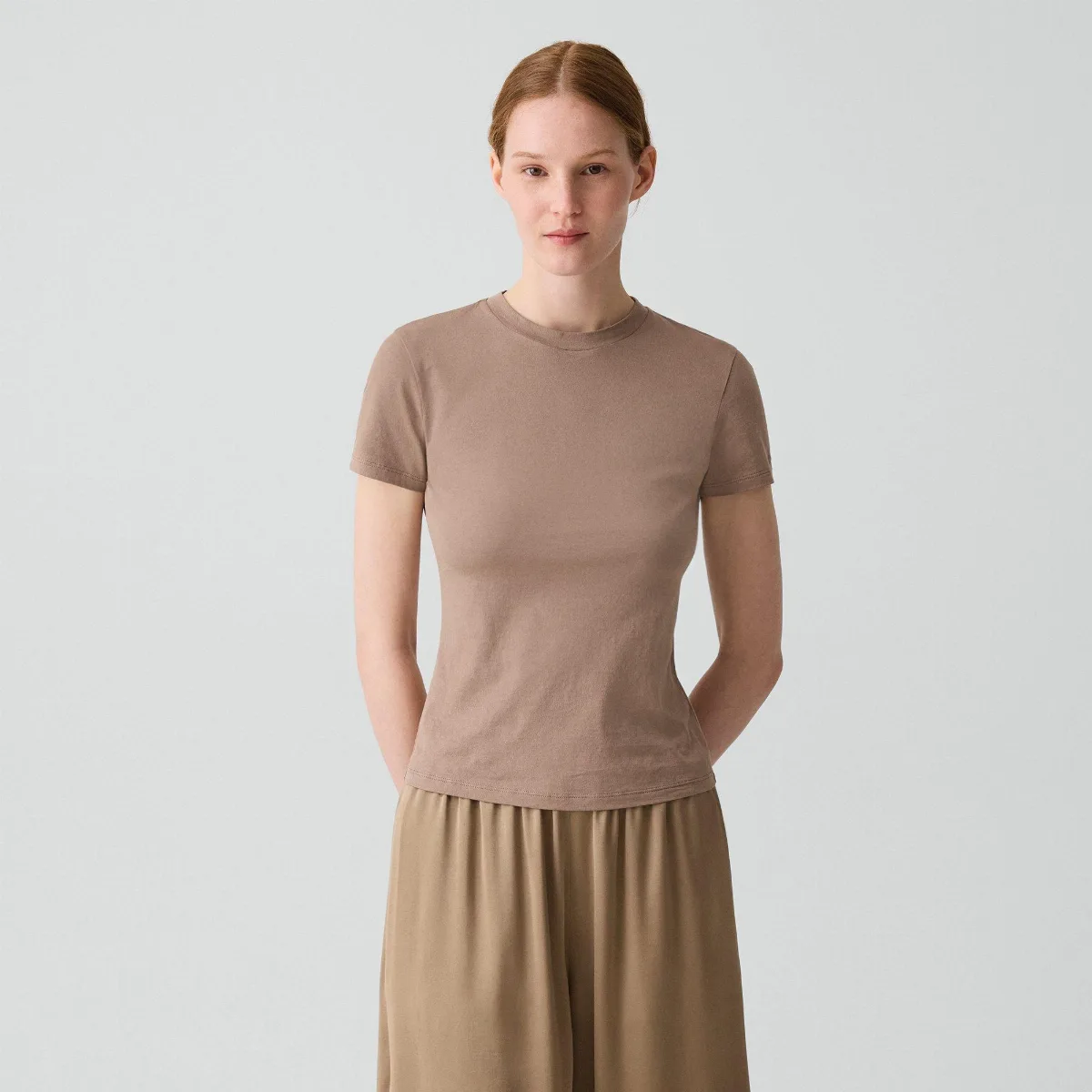 Tiny Tee in Organic Cotton by Theory