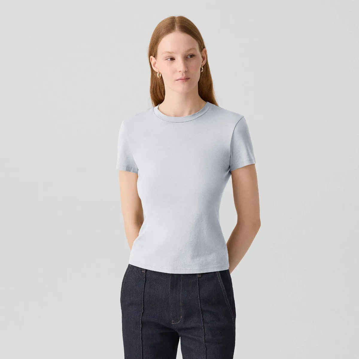 Tiny Tee in Organic Cotton by Theory