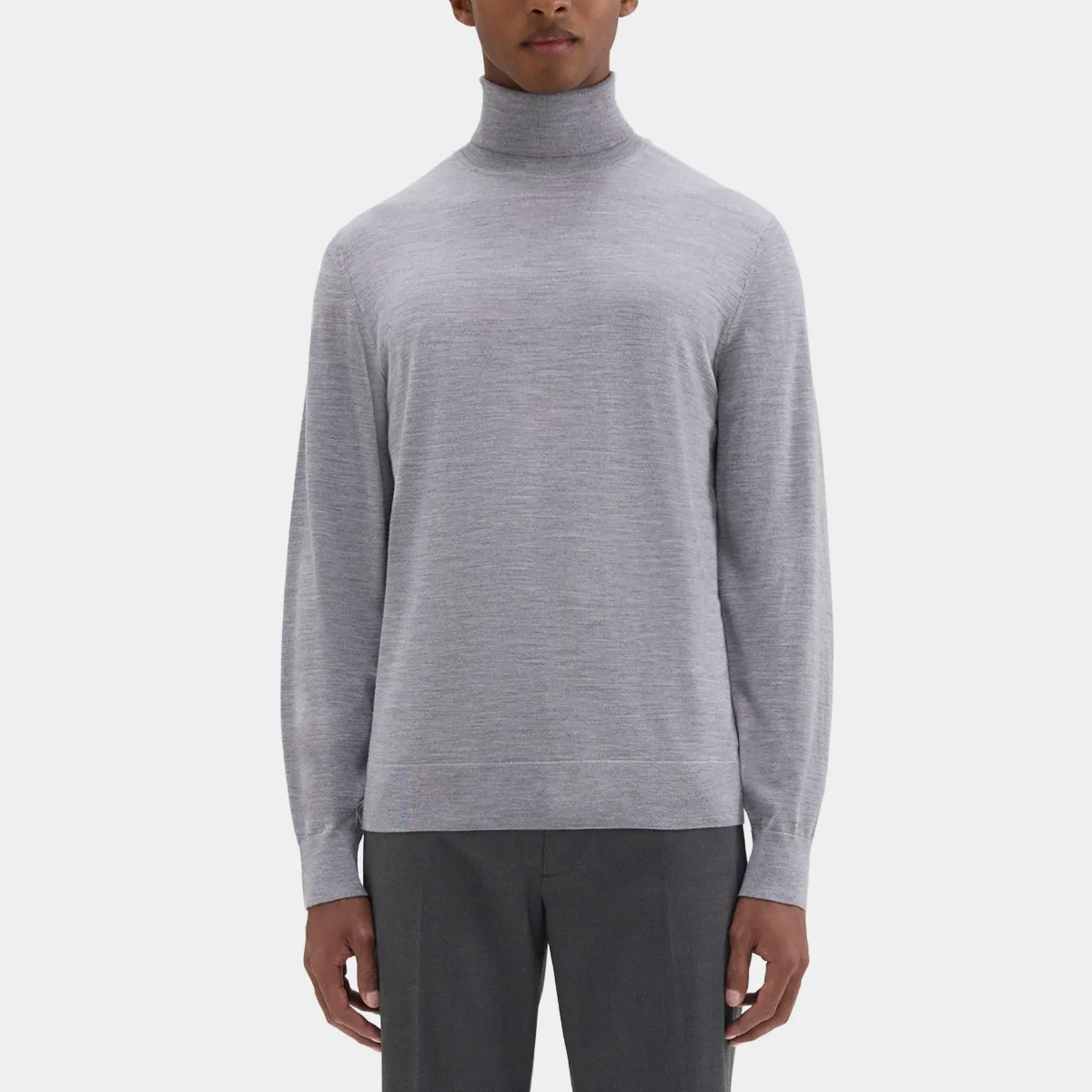 Turtleneck Sweater in Merino Wool by Theory