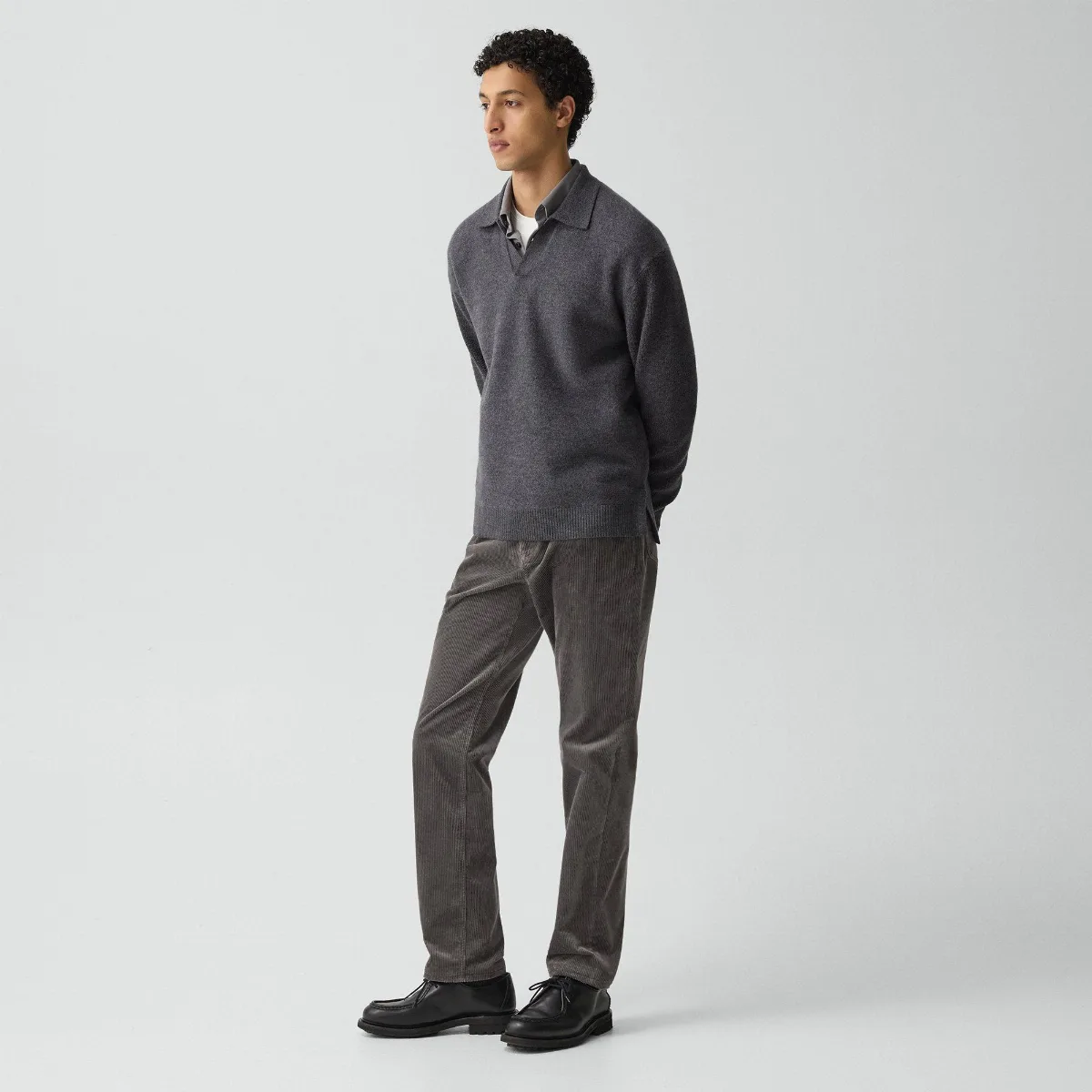 Standard 5-Pocket Pant in Brushed Corduroy by Theory