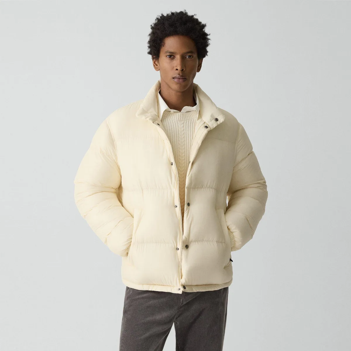 Parachute Puffer Jacket in Motion Down by Theory