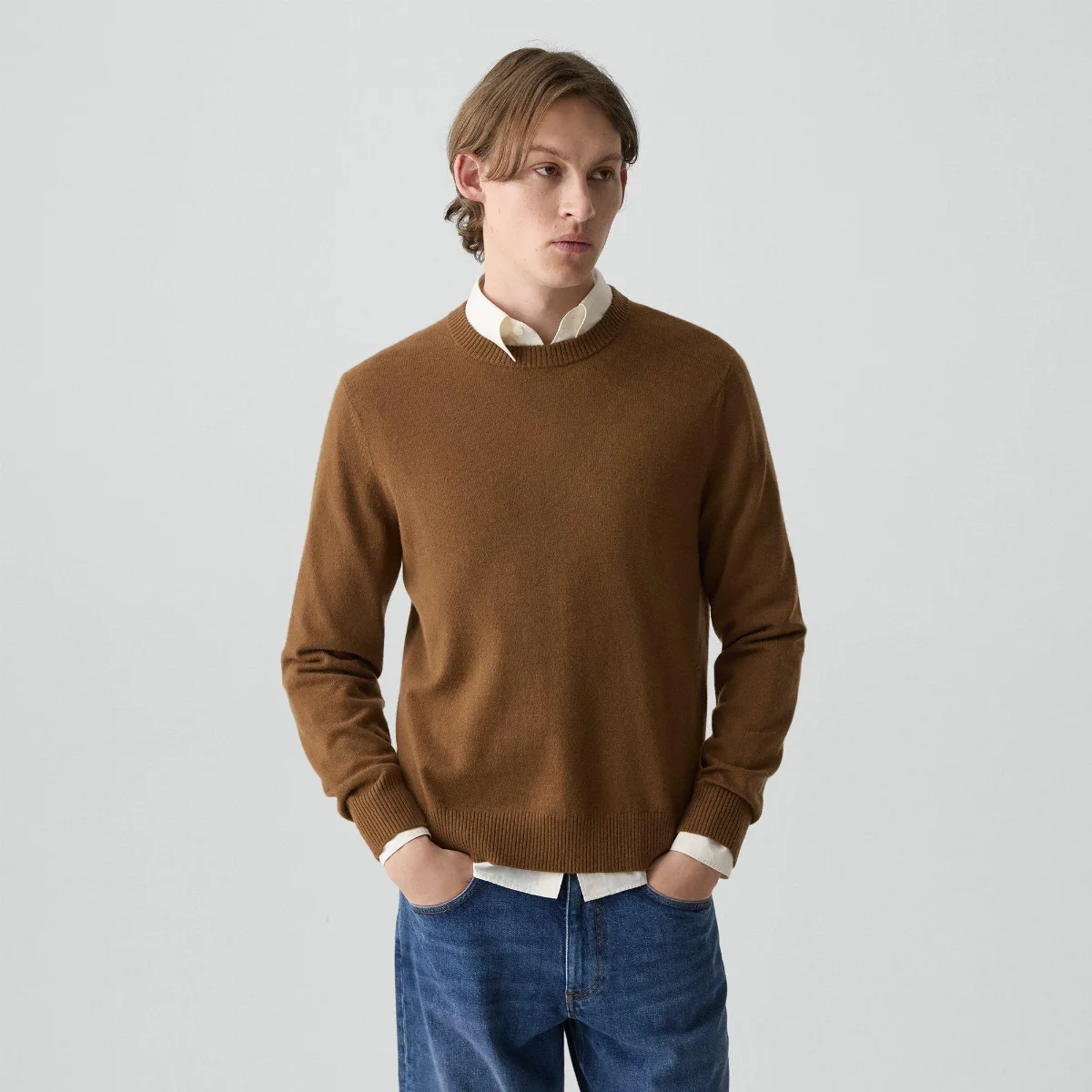 Hilles Crewneck Sweater in Cashmere