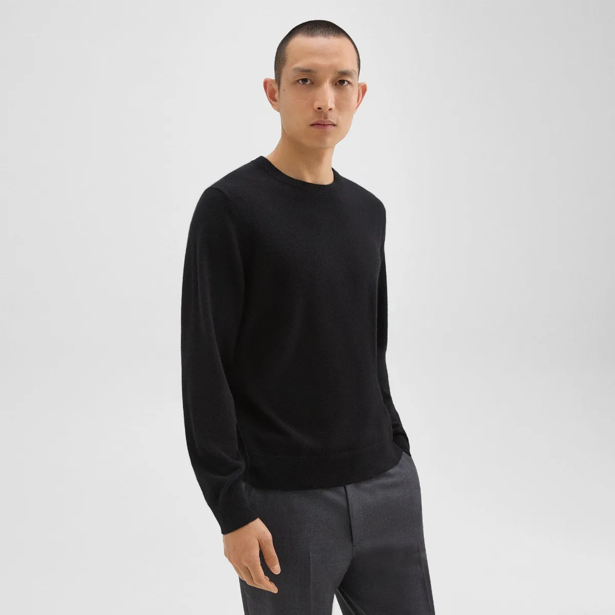 Hilles Crewneck Sweater in Cashmere by Theory