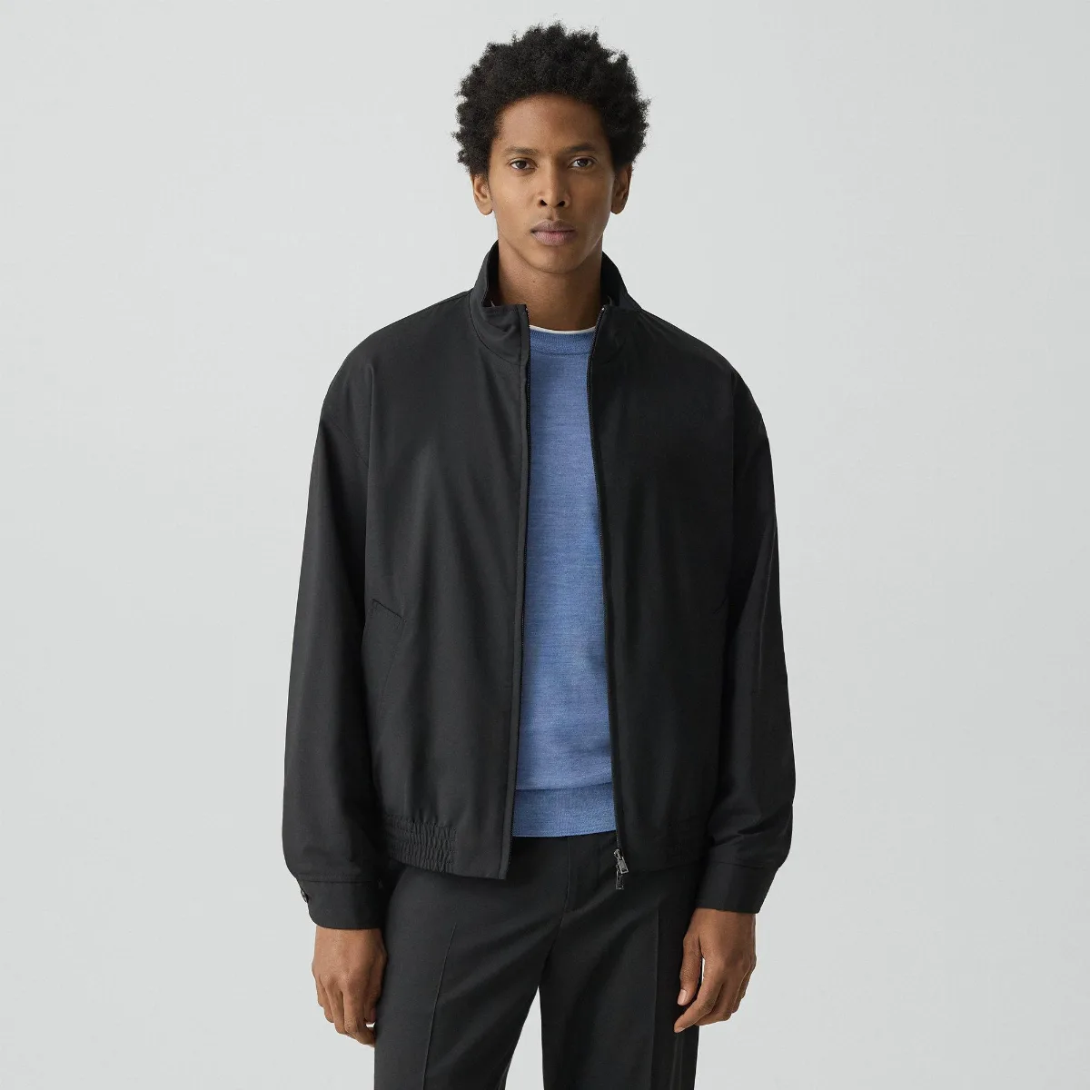 Reversible Jacket in Motion Wool