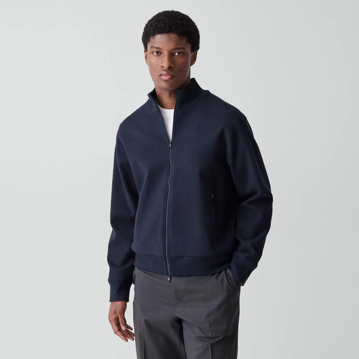 Cardigan Jacket in Light Bilen by Theory