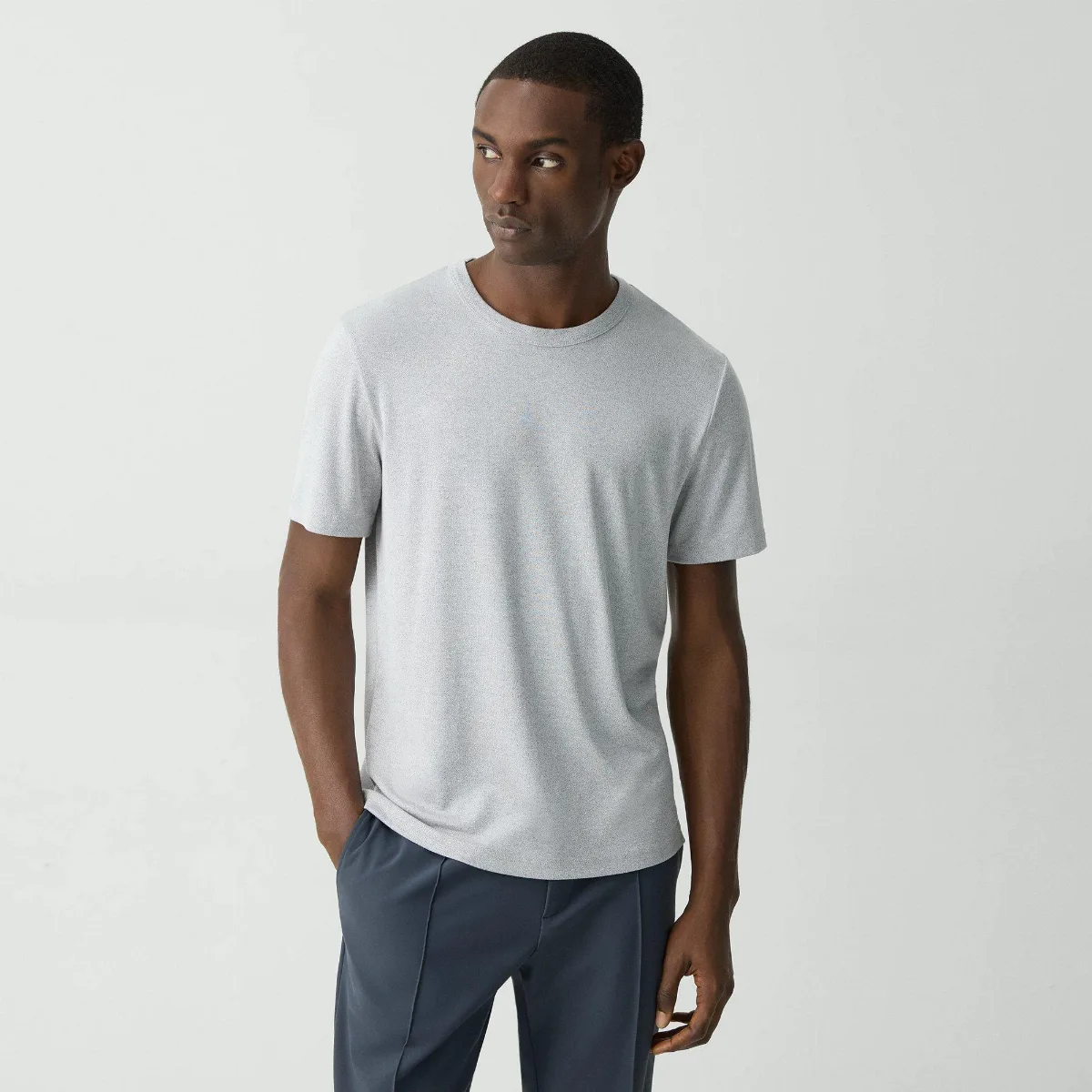 Essential Tee in Anemone Modal Jersey by Theory