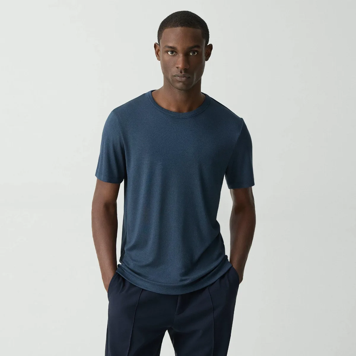 Essential Tee in Anemone Modal Jersey by Theory
