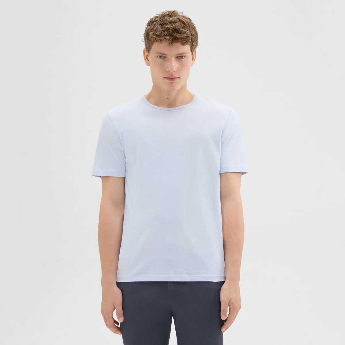 Precise Tee in Pima Cotton Jersey by Theory