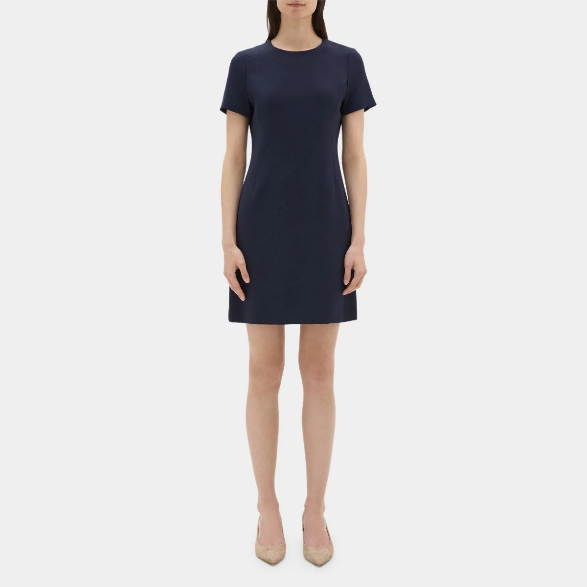 Sheath Dress in Crepe by Theory