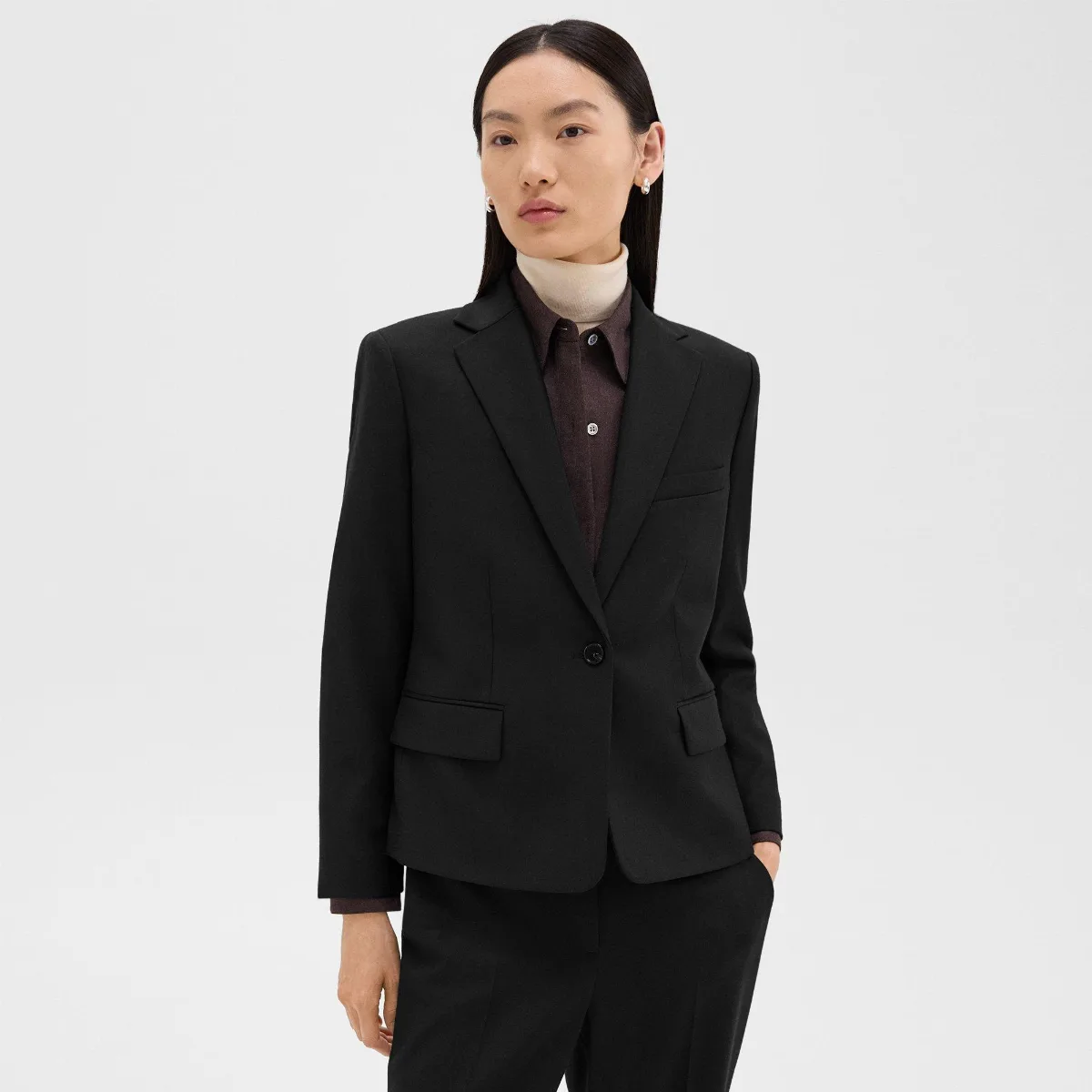 Slim Blazer in Good Wool by Theory