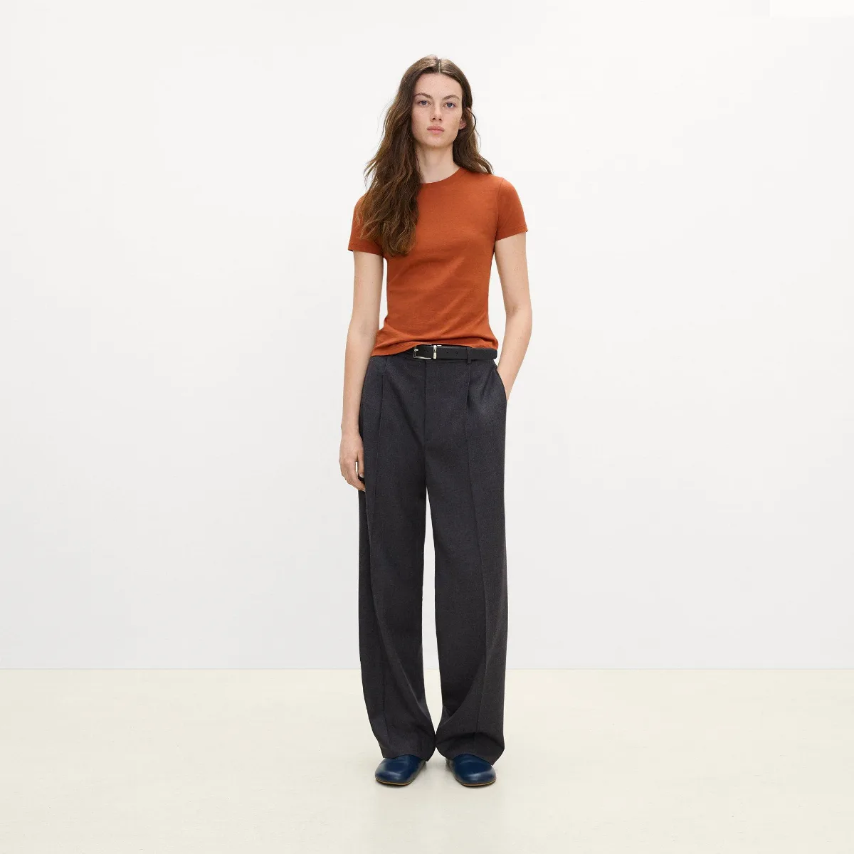 Tiny Tee in Organic Cotton by Theory